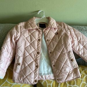 Tommy Hilfiger Pink Quilted Coat